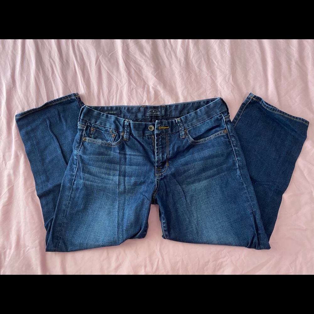 Lucky Brand 🍀 Sweet Jean cropped jeans